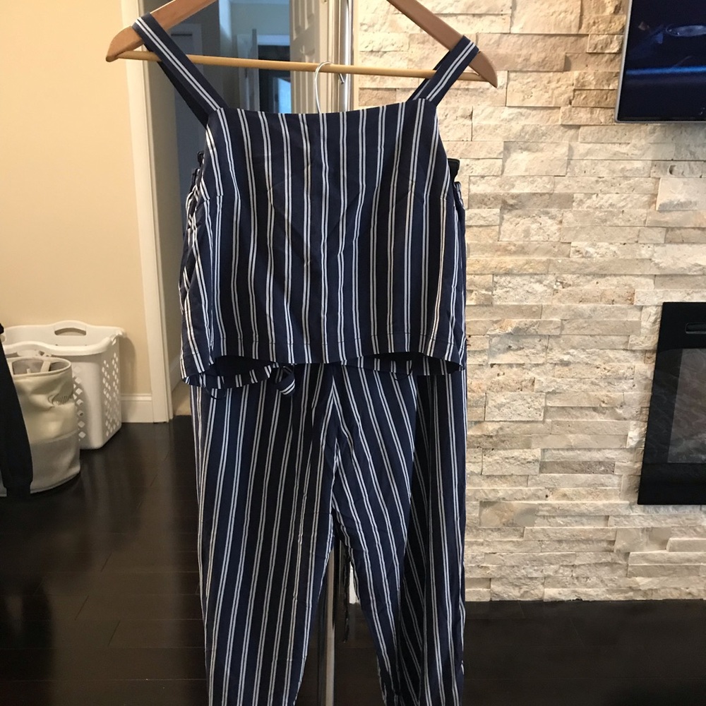 Striped Tank and long pants set